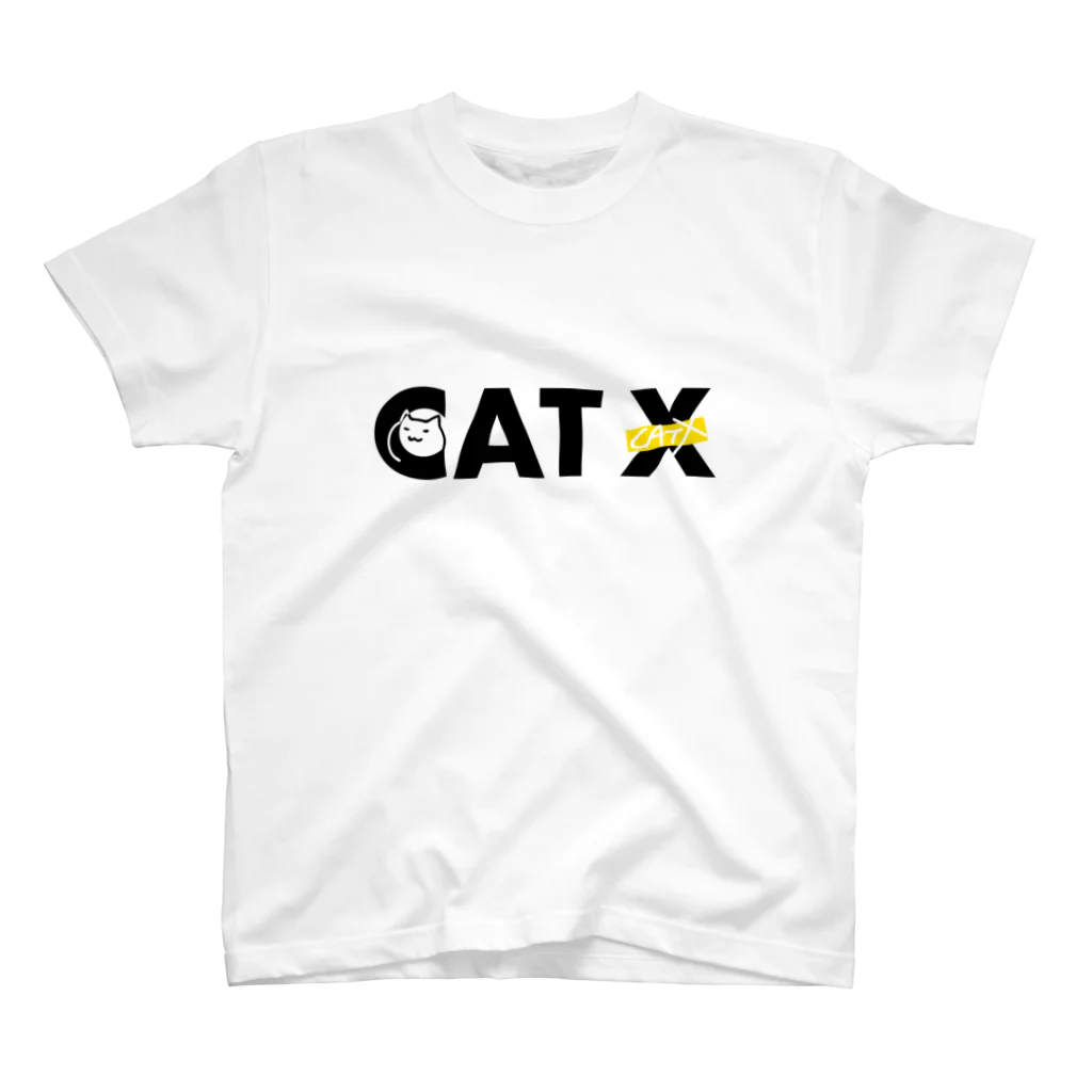 CAT XのCAT Xロゴ スタンダードTシャツ