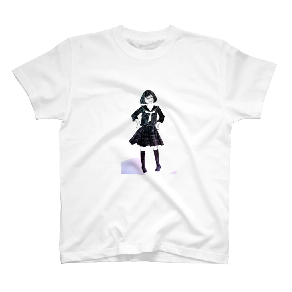 ゆずこしょうのHey girl スタンダードTシャツ