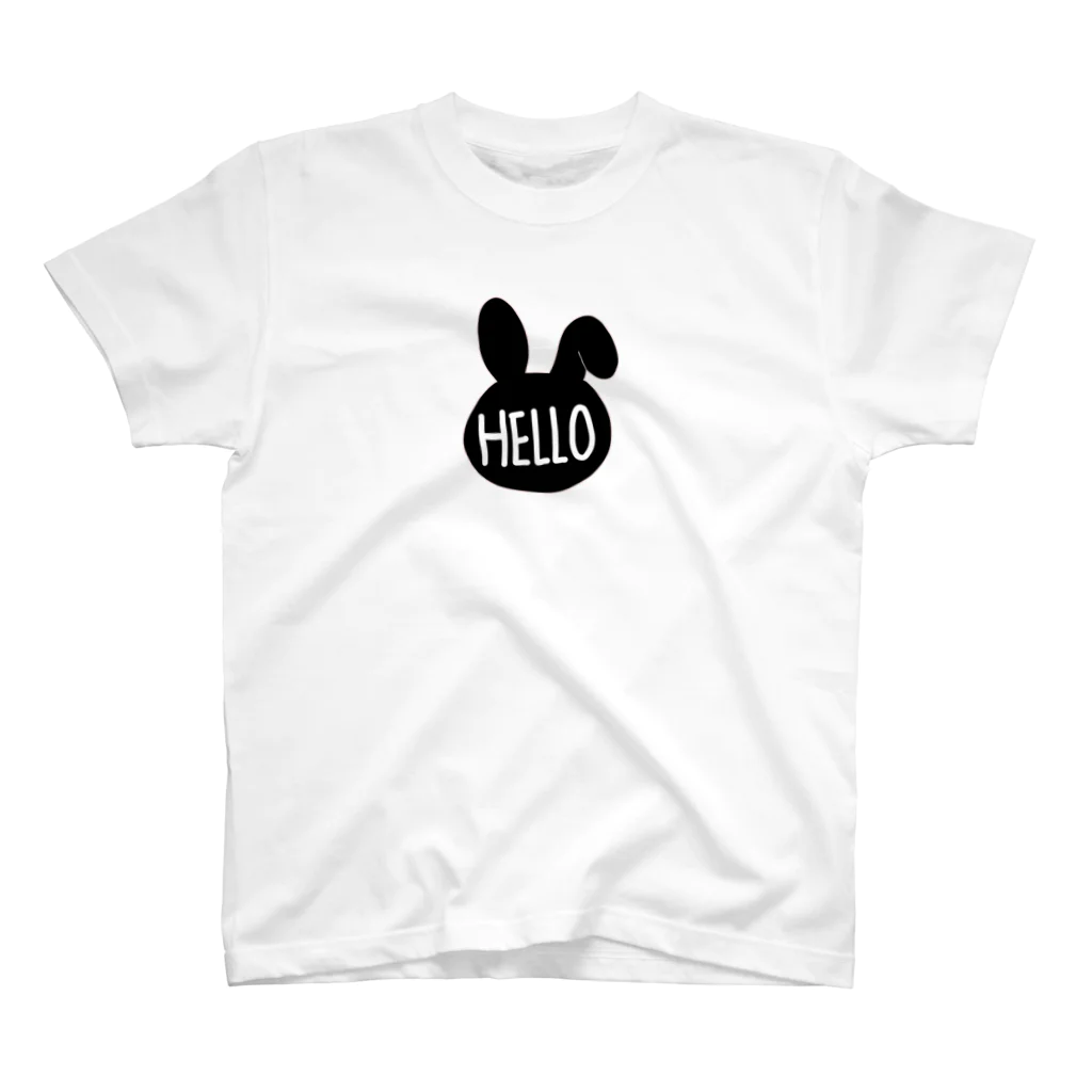 tacotuesdayのHelloうさぎ Regular Fit T-Shirt