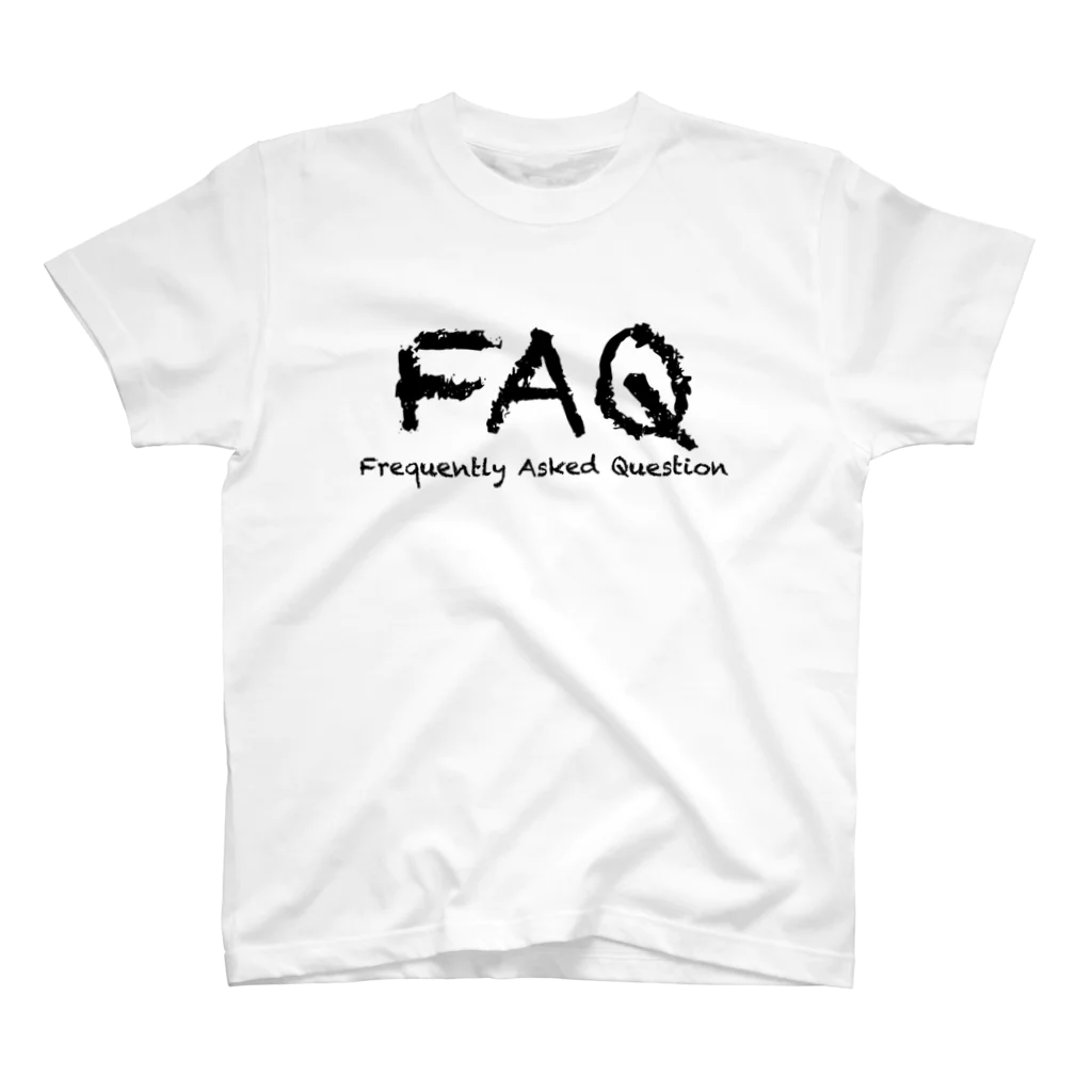 風天工房のFAQ（よくある質問）黒 スタンダードTシャツ