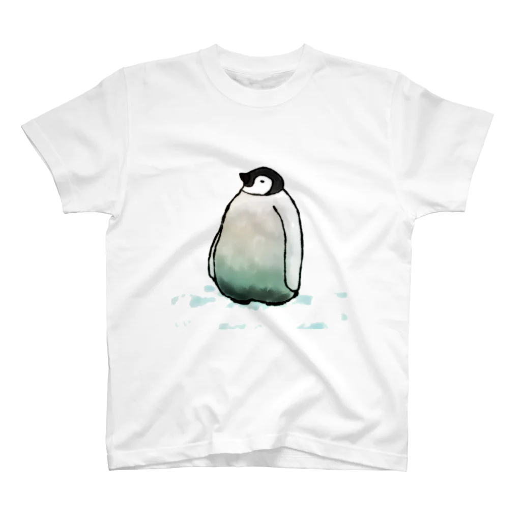 ぬこぬこペイントのペンギンくん スタンダードTシャツ