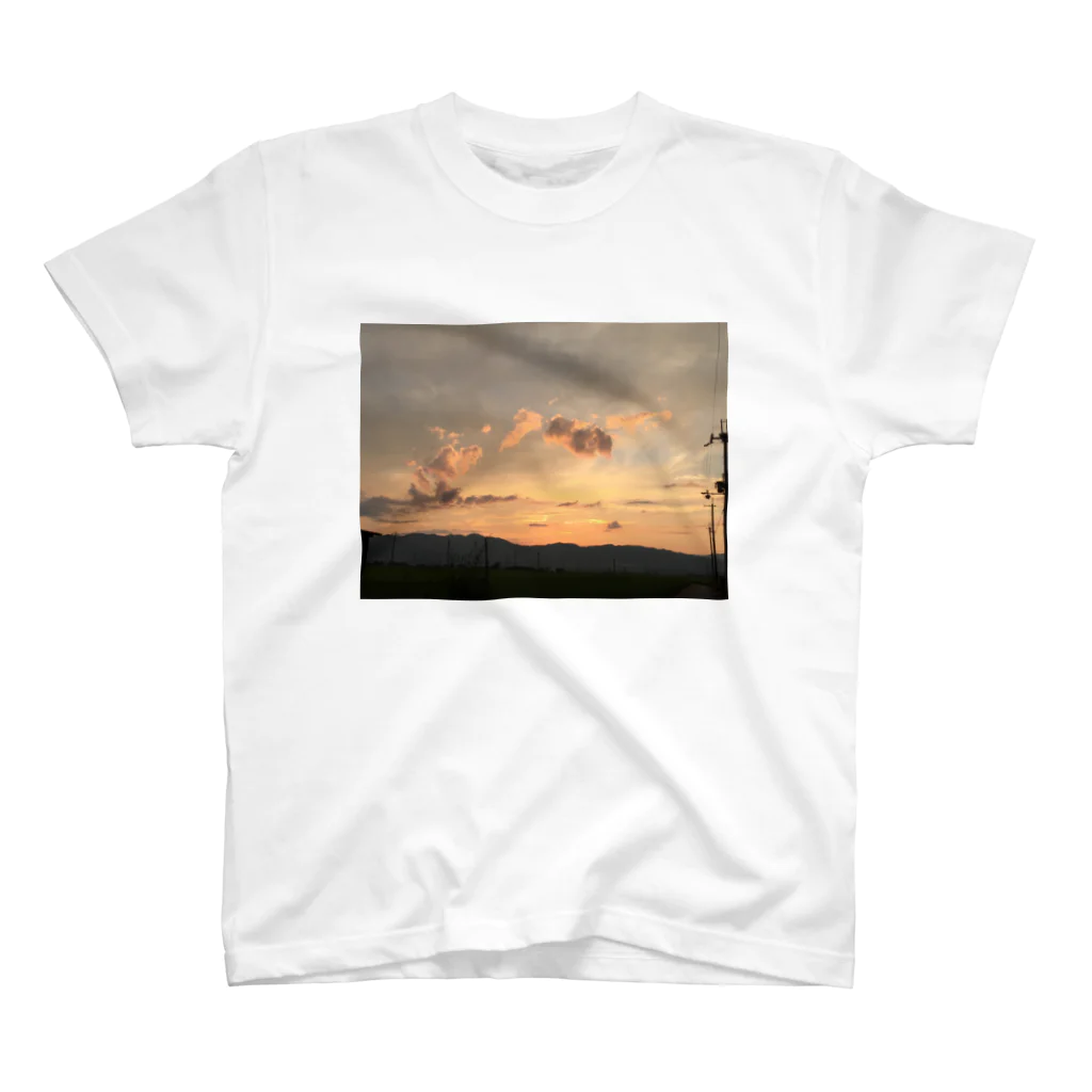 ストリートファッションの夕日 スタンダードTシャツ