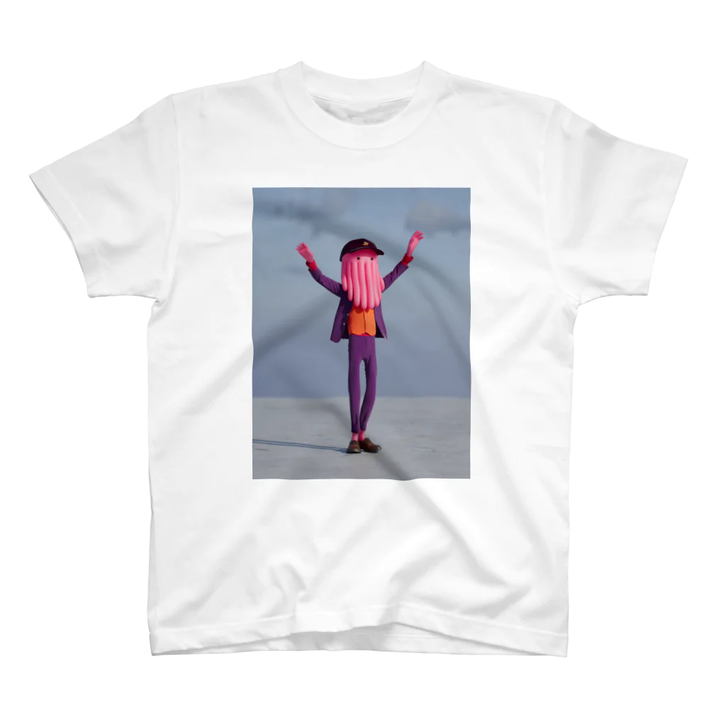 Daichi Sugimoto🦑3D Artistの踊るルパート・カラマリ スタンダードTシャツ