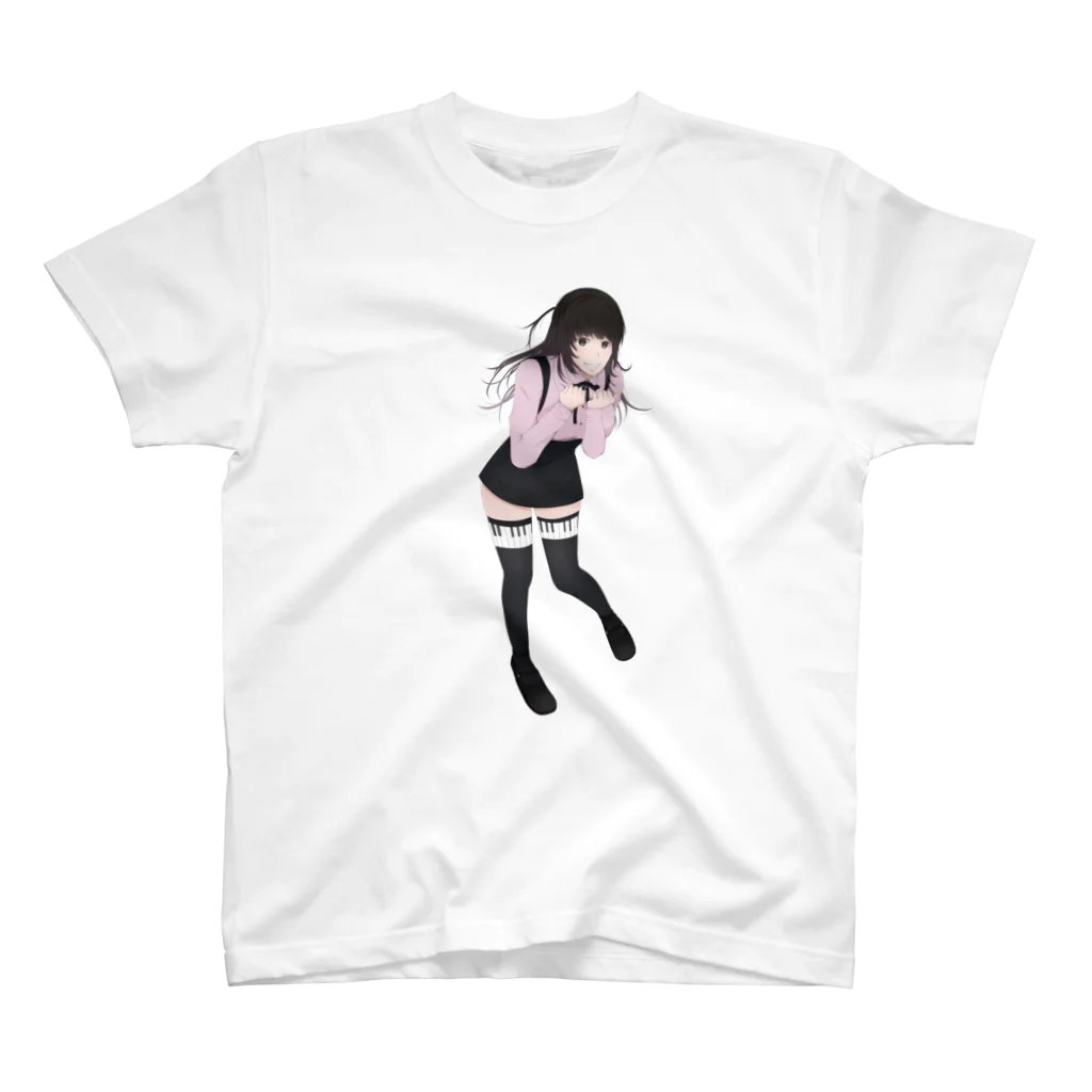 明日やりますのゆめかわ女子 スタンダードTシャツ