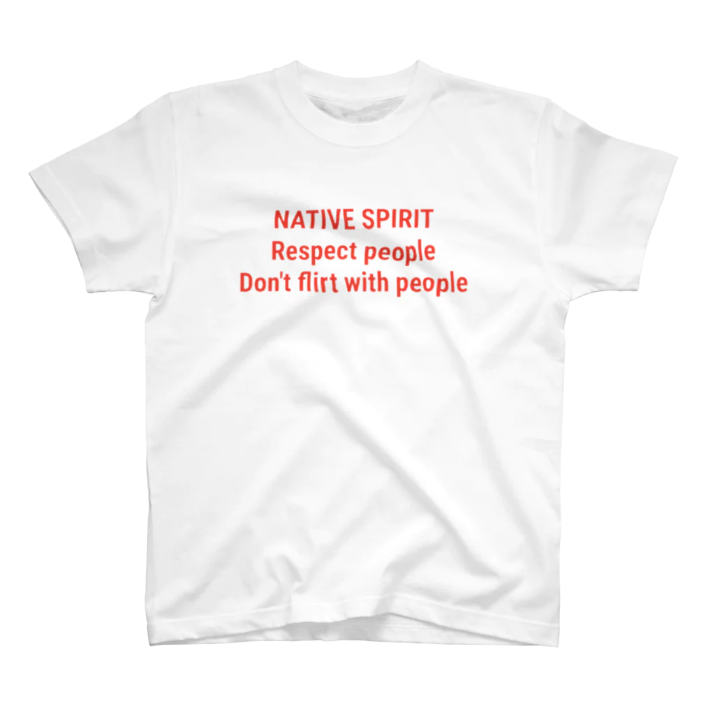 Blessing From The SunのNATIVE SPIRIT Regular Fit T-Shirt