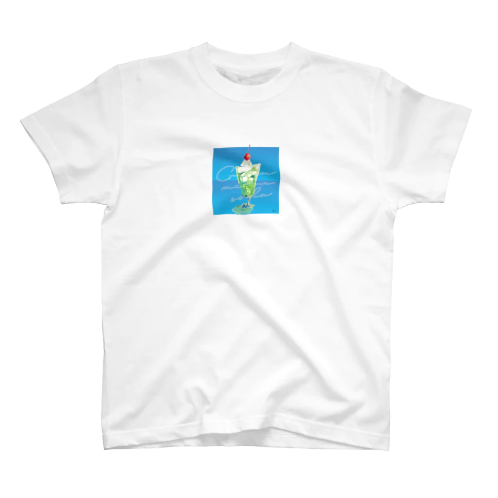 yrk.のメロンクリームソーダ スタンダードTシャツ