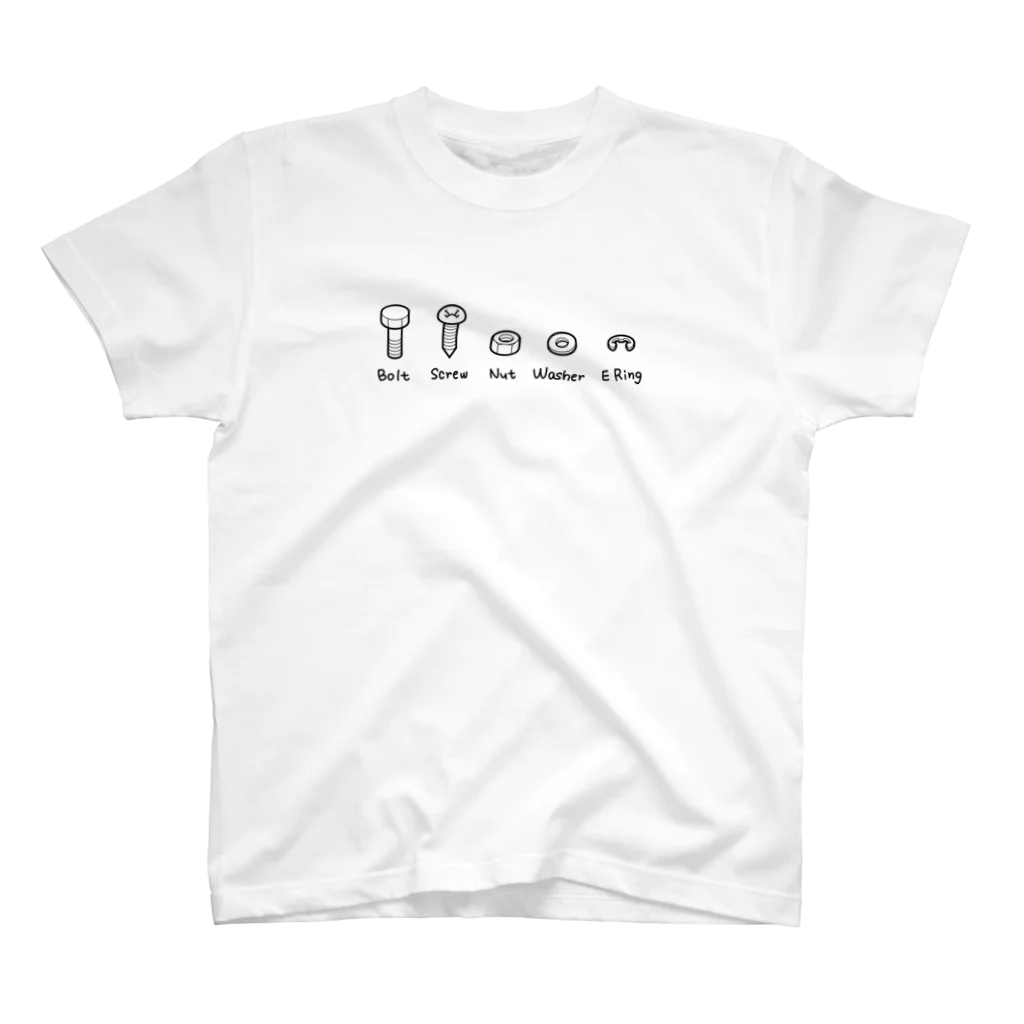 Wildflowerのテクニカルイラスト　部品 Regular Fit T-Shirt