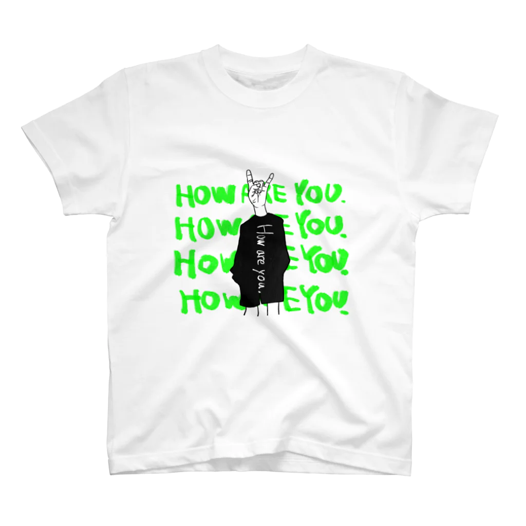 SHHS【ｼｨｽﾞ】　オモイデ欄からカテゴリ別に探せます。のHOW ARE YOU. スタンダードTシャツ