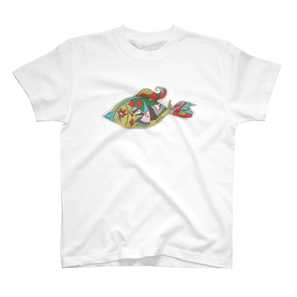 HAL-HIの夢見る魚 Regular Fit T-Shirt