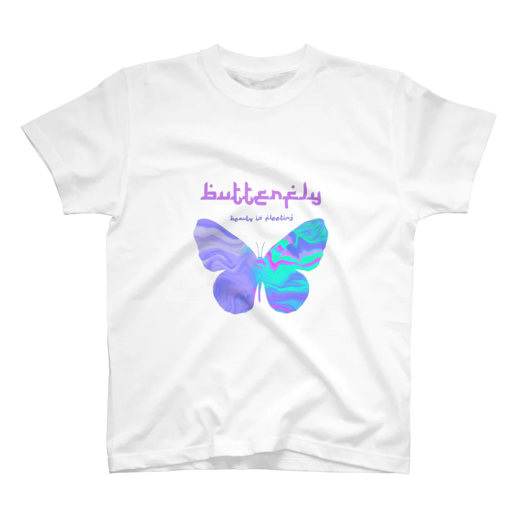 UWUMAのbutterfly スタンダードTシャツ