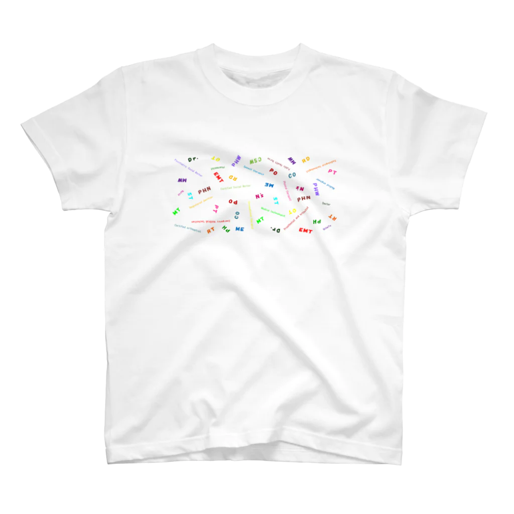 Sherryの医療従事者　略語 colorful スタンダードTシャツ