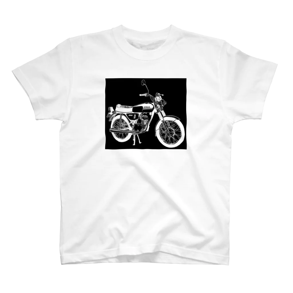 hotrodwagonのバイク2 スタンダードTシャツ