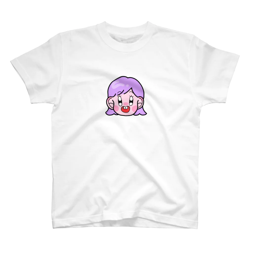 MoChiのまえばちゃん Regular Fit T-Shirt