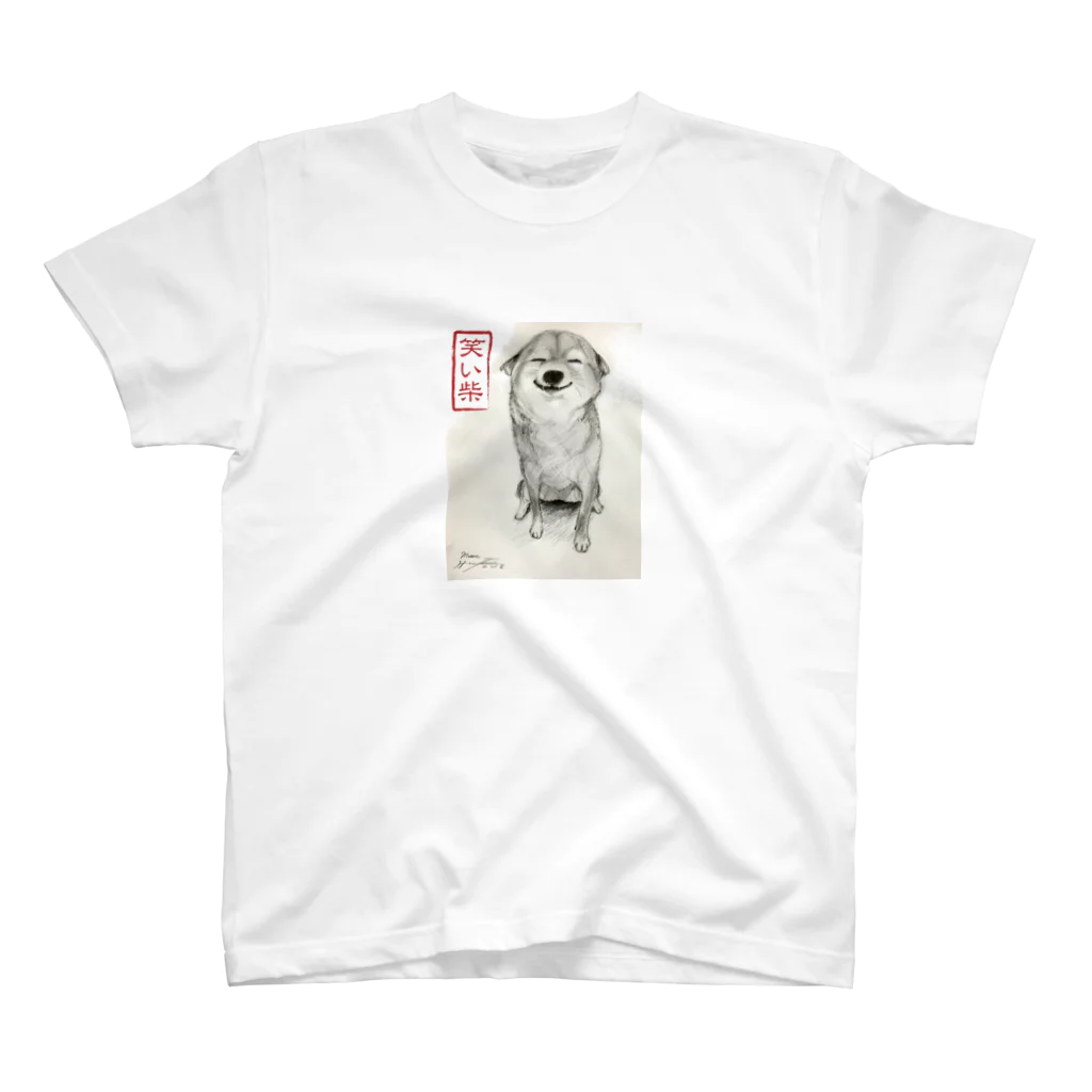 Chiccoloの笑い柴01まめTシャツ Regular Fit T-Shirt
