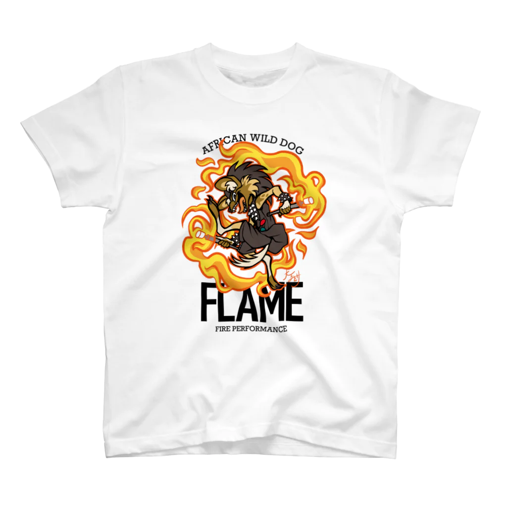 大工碧のFLAME T-shirt（light） スタンダードTシャツ