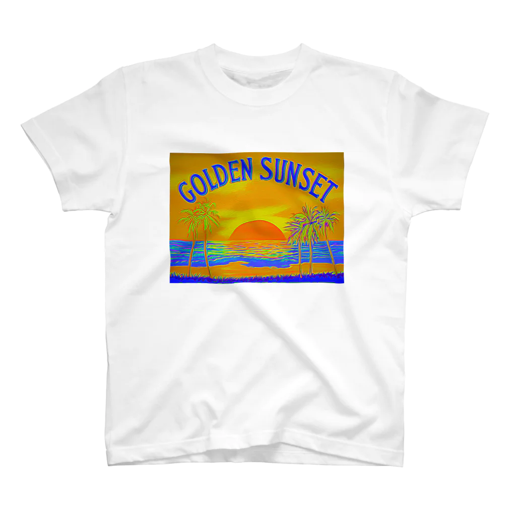 クマジロウのGolden Sunset 2 スタンダードTシャツ