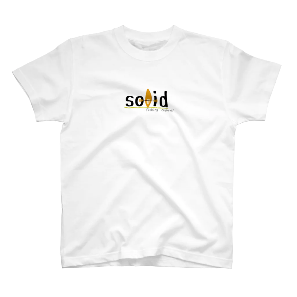 solid のsolid fishingchannel　角ロゴ Regular Fit T-Shirt