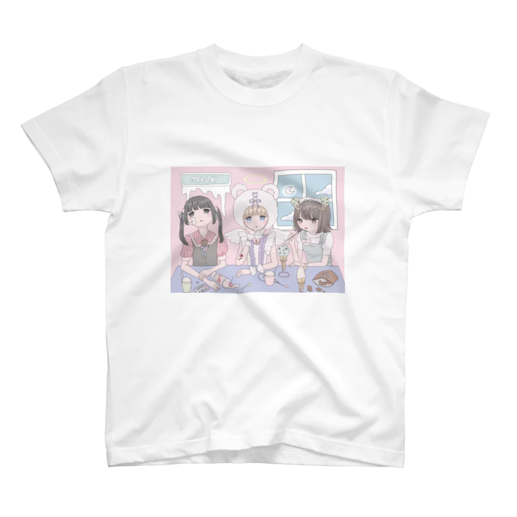 アイスクリ〜ムランドの♡♥♡ スタンダードTシャツ