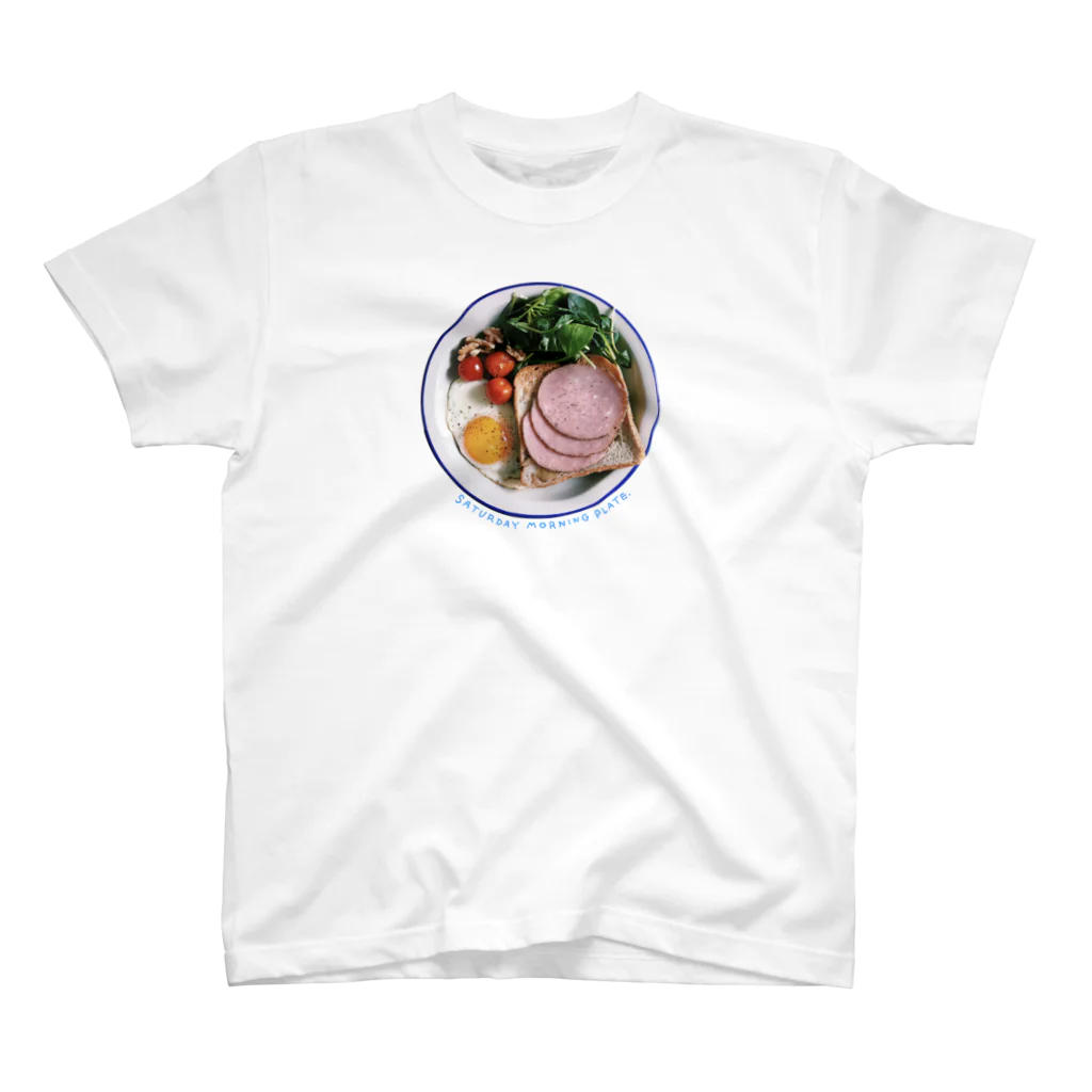 You've Got A Friend In Me.のSATURDAY MORNING PLATE  Regular Fit T-Shirt