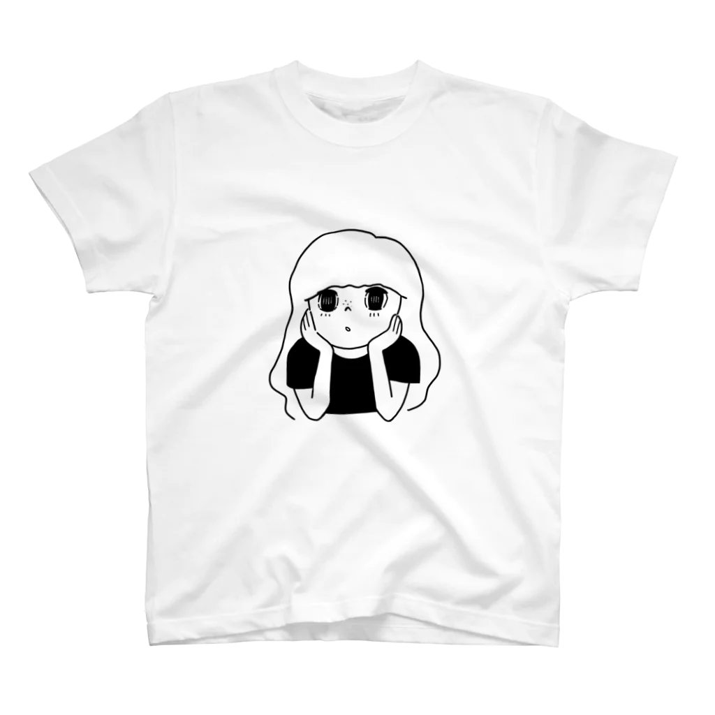 もくようびよりのほおずえ スタンダードTシャツ