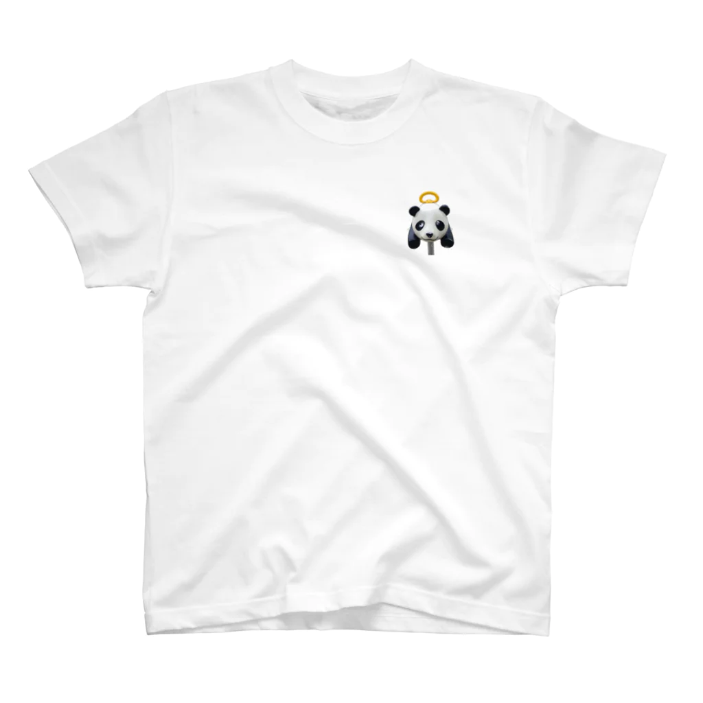 うてろの遊具〈パンダ〉 Regular Fit T-Shirt