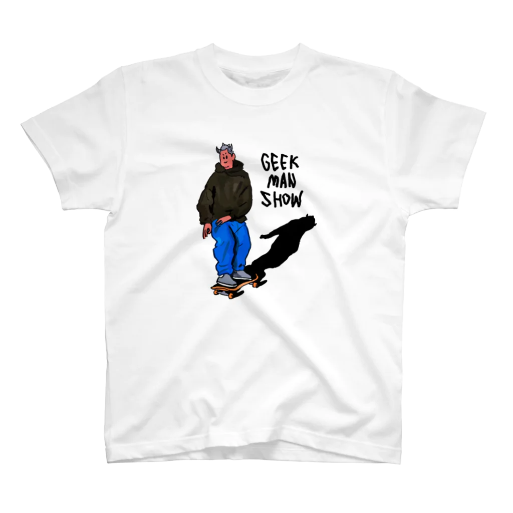 GEEK MAN SHOWのスケボーイ スタンダードTシャツ