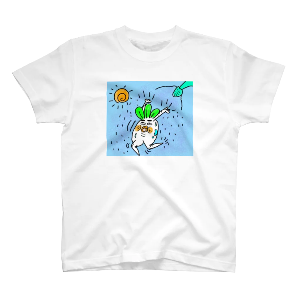 OMOROYAの大根の夏 スタンダードTシャツ