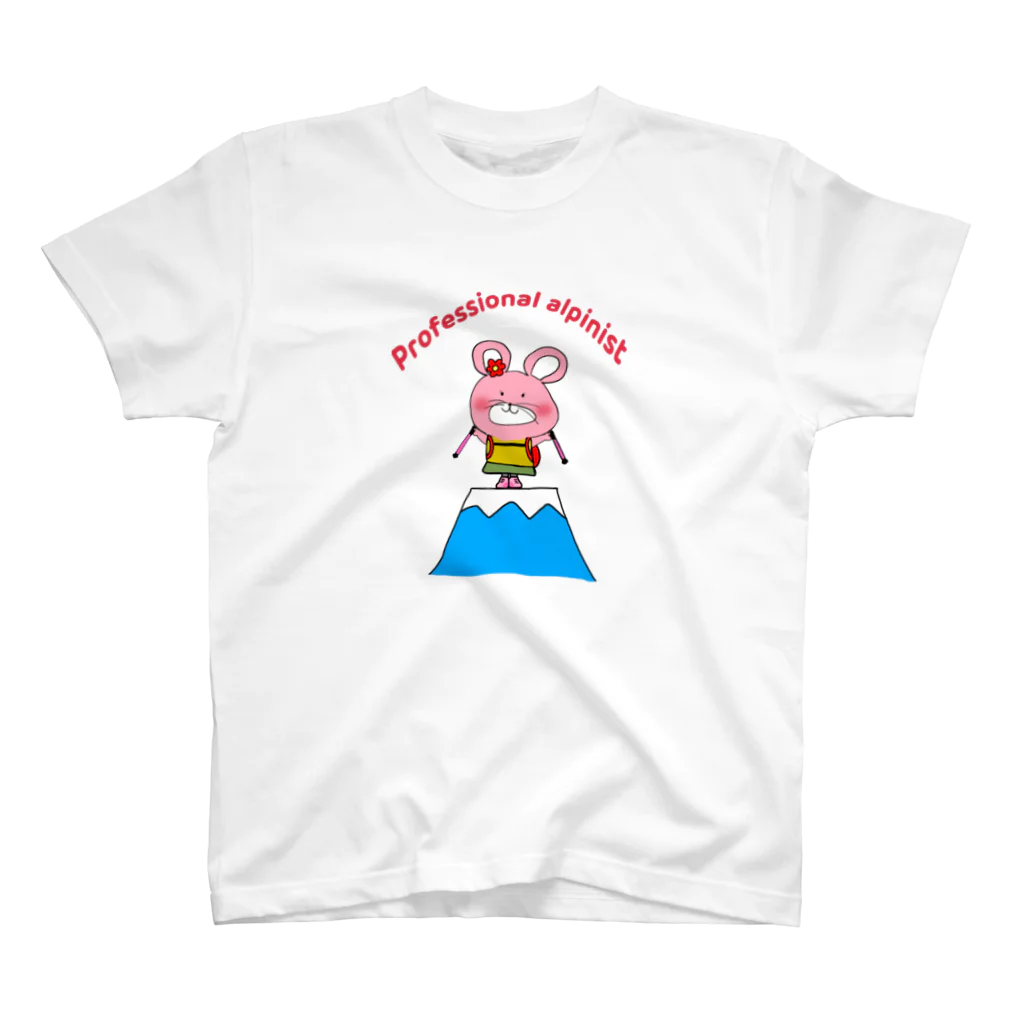 ratchetkunのらちぇこちゃん登山Tシャツ スタンダードTシャツ