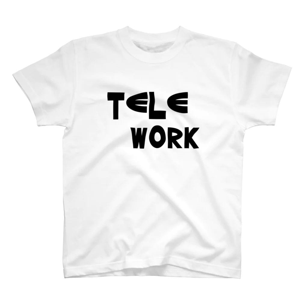 airabuwoのTELEWORK スタンダードTシャツ