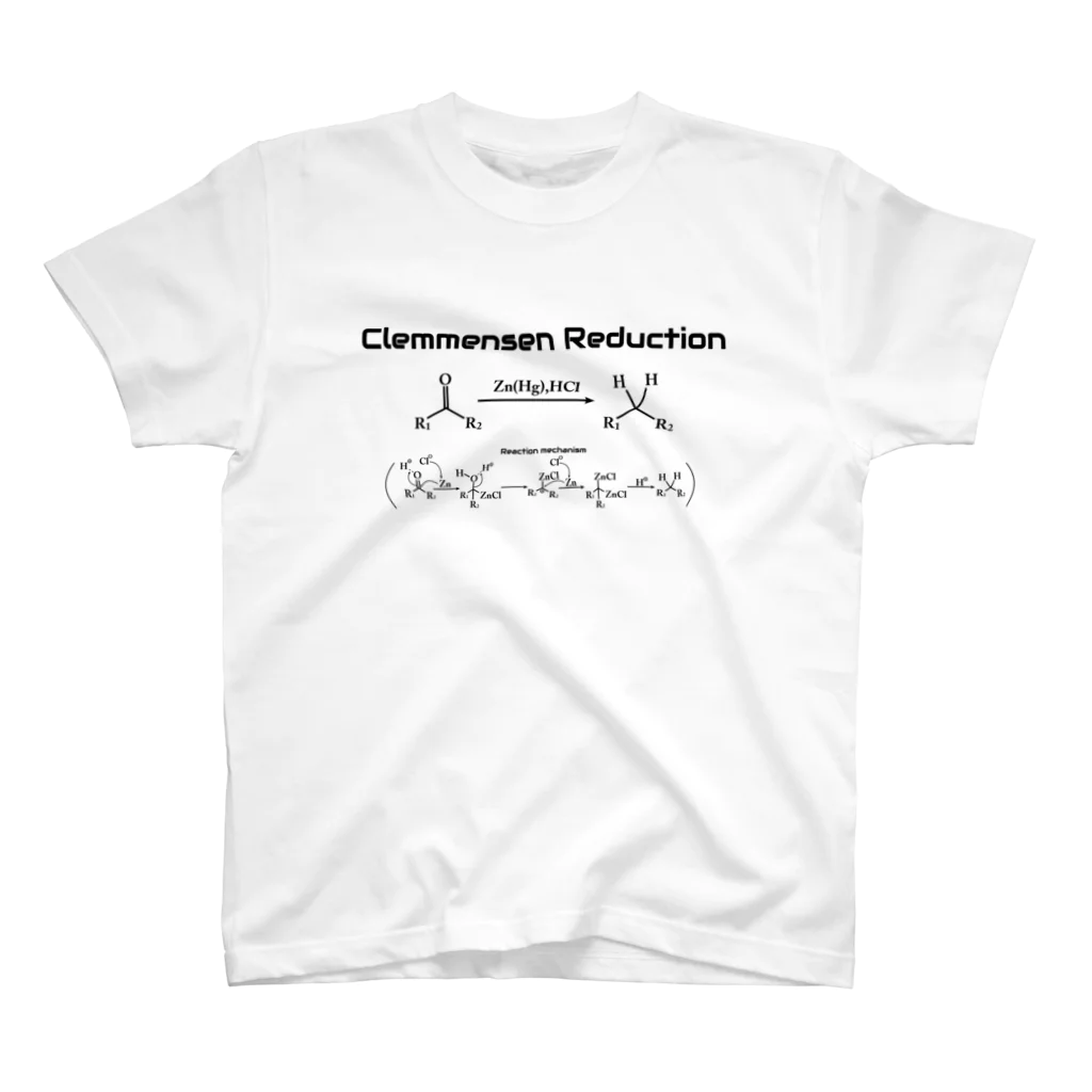 U Libraryのクレメンゼン還元(有機化学) Regular Fit T-Shirt
