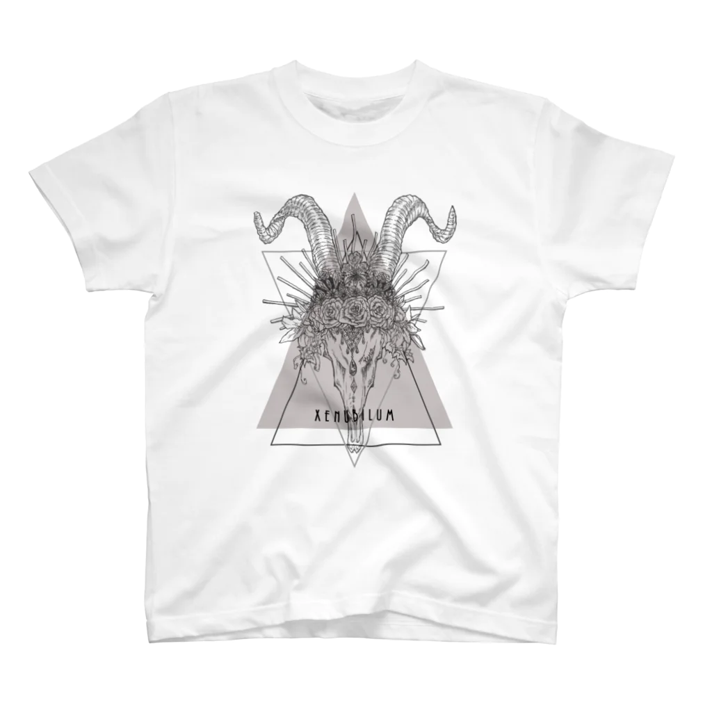 xenubilumのGOATS.WHITE ver. スタンダードTシャツ