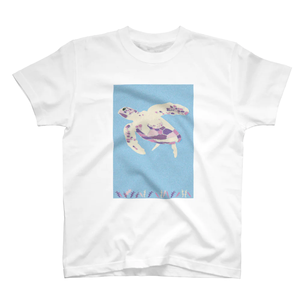 mkpenginの海亀 スタンダードTシャツ