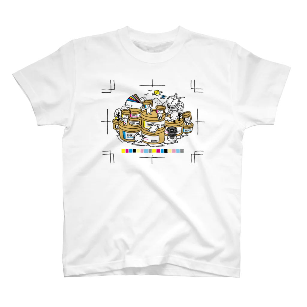セキサトコのインキ缶ちゃんズ Tシャツ Regular Fit T-Shirt