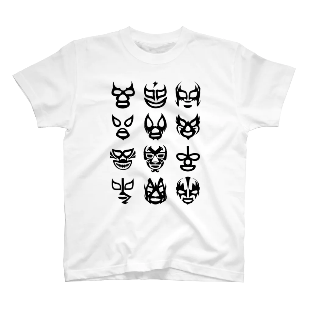 LUCHAのMASKMANS12 スタンダードTシャツ