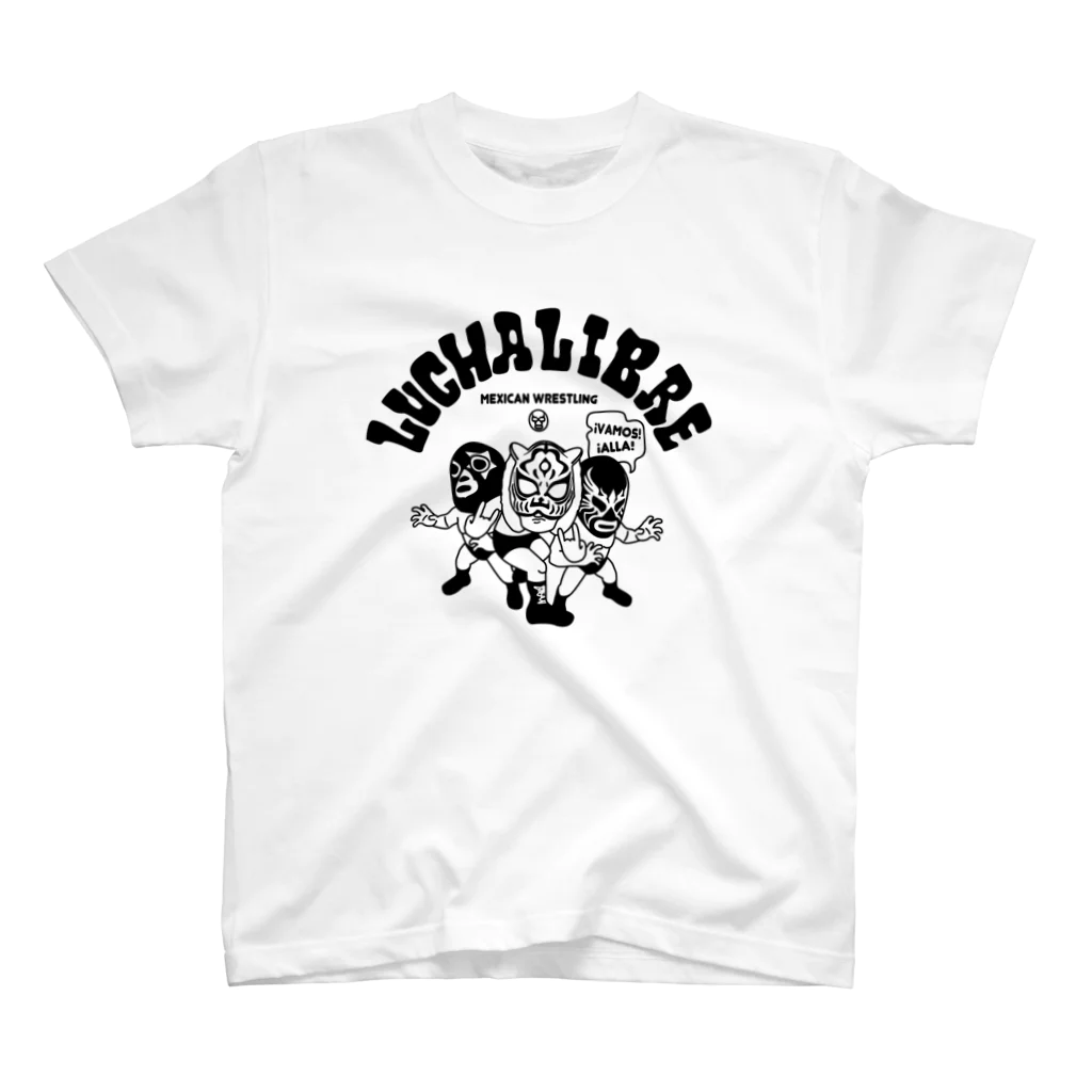 LUCHAのmexican wrestling lucha libre11 スタンダードTシャツ