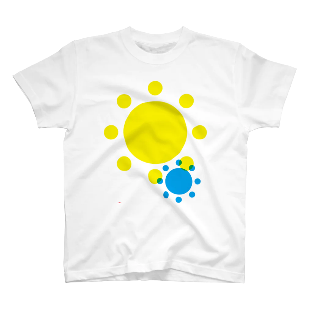 maison_akutaのakuta the sun スタンダードTシャツ