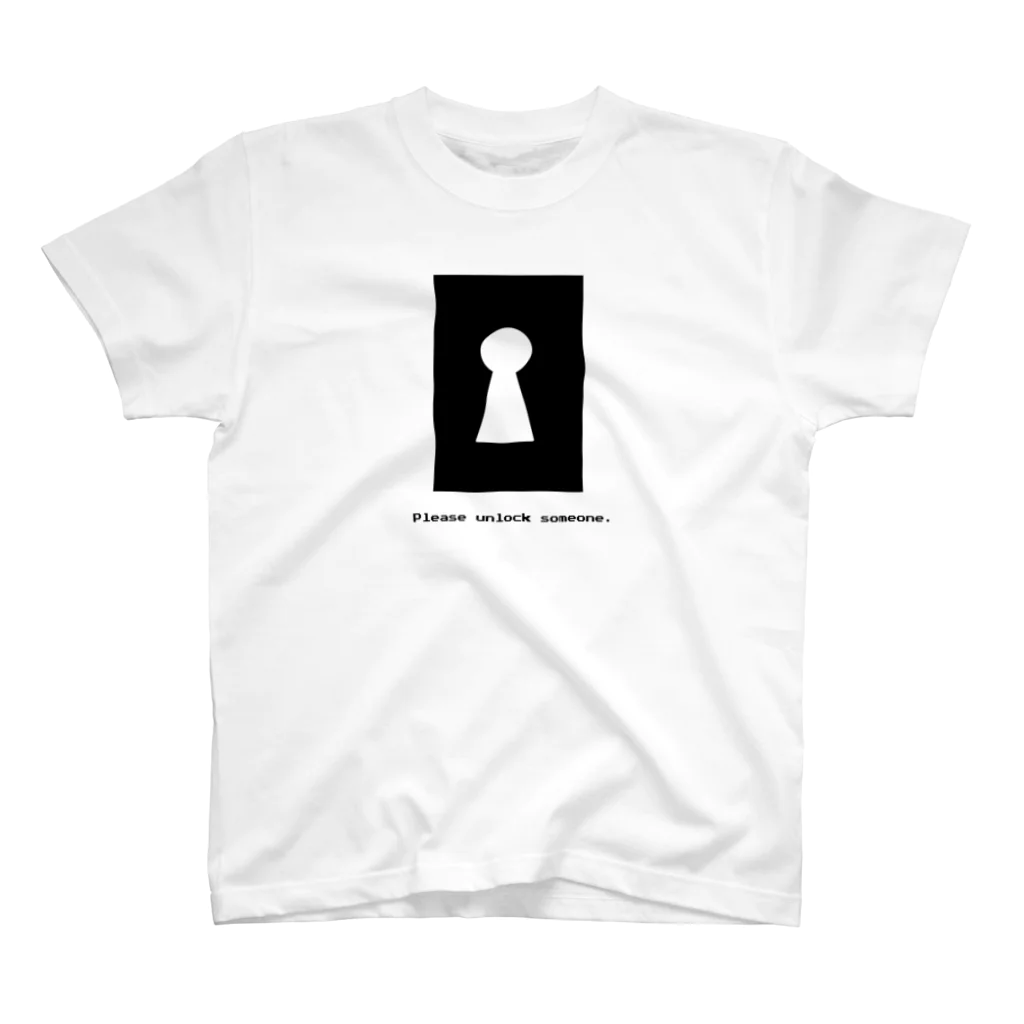 PaP➡︎Poco.a.PocoのPlease unlock someone スタンダードTシャツ