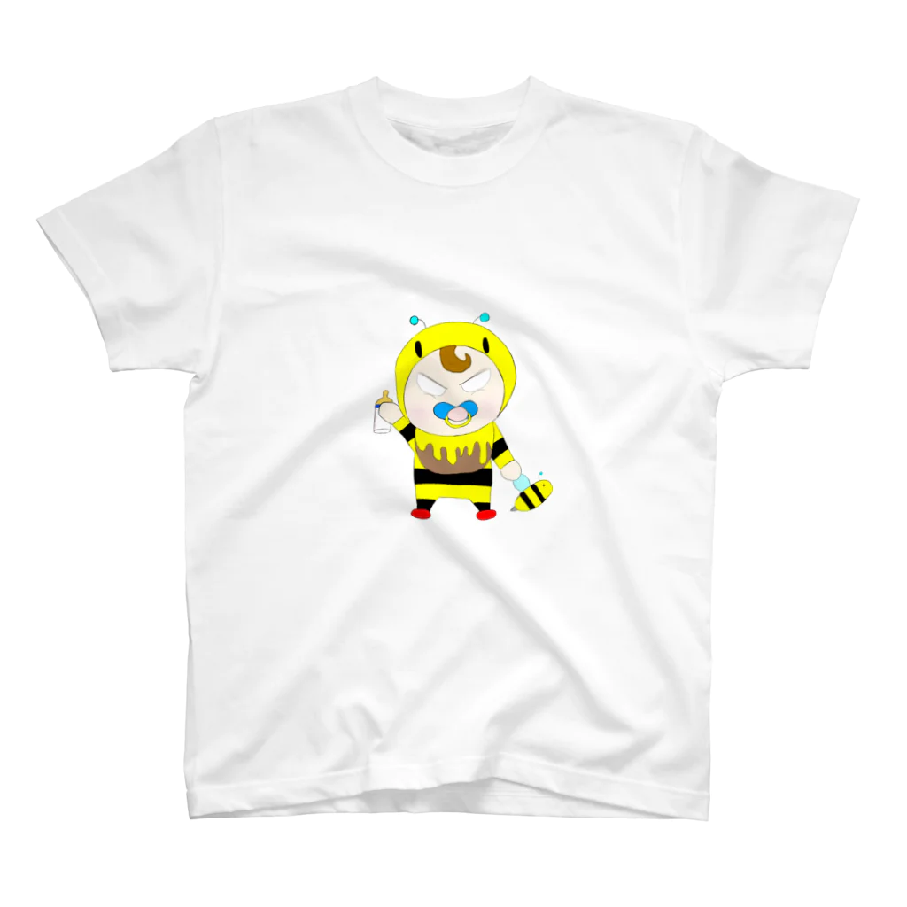 ぶんぶん🐝🧫のぶんぶんベイビー スタンダードTシャツ