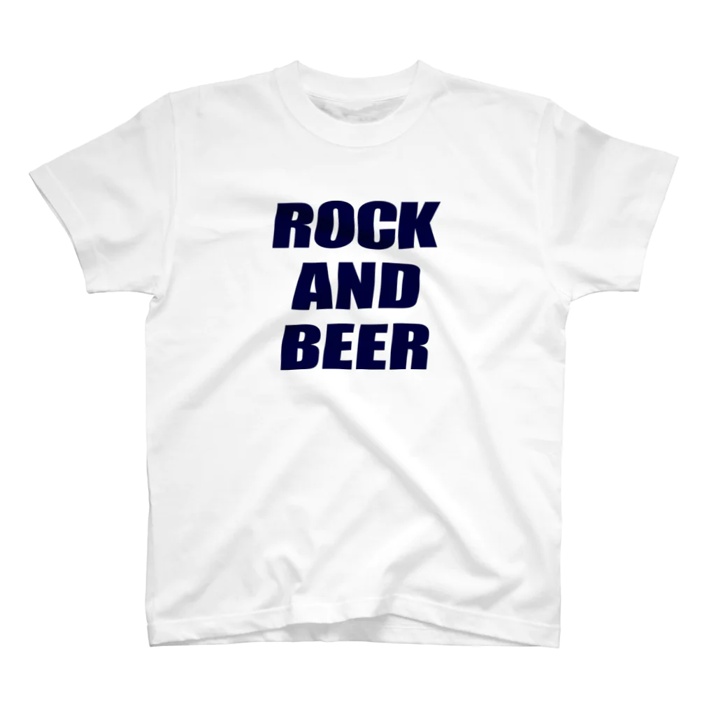 aioini-oのROCK　AND　BEER　ロックアンドビール Regular Fit T-Shirt