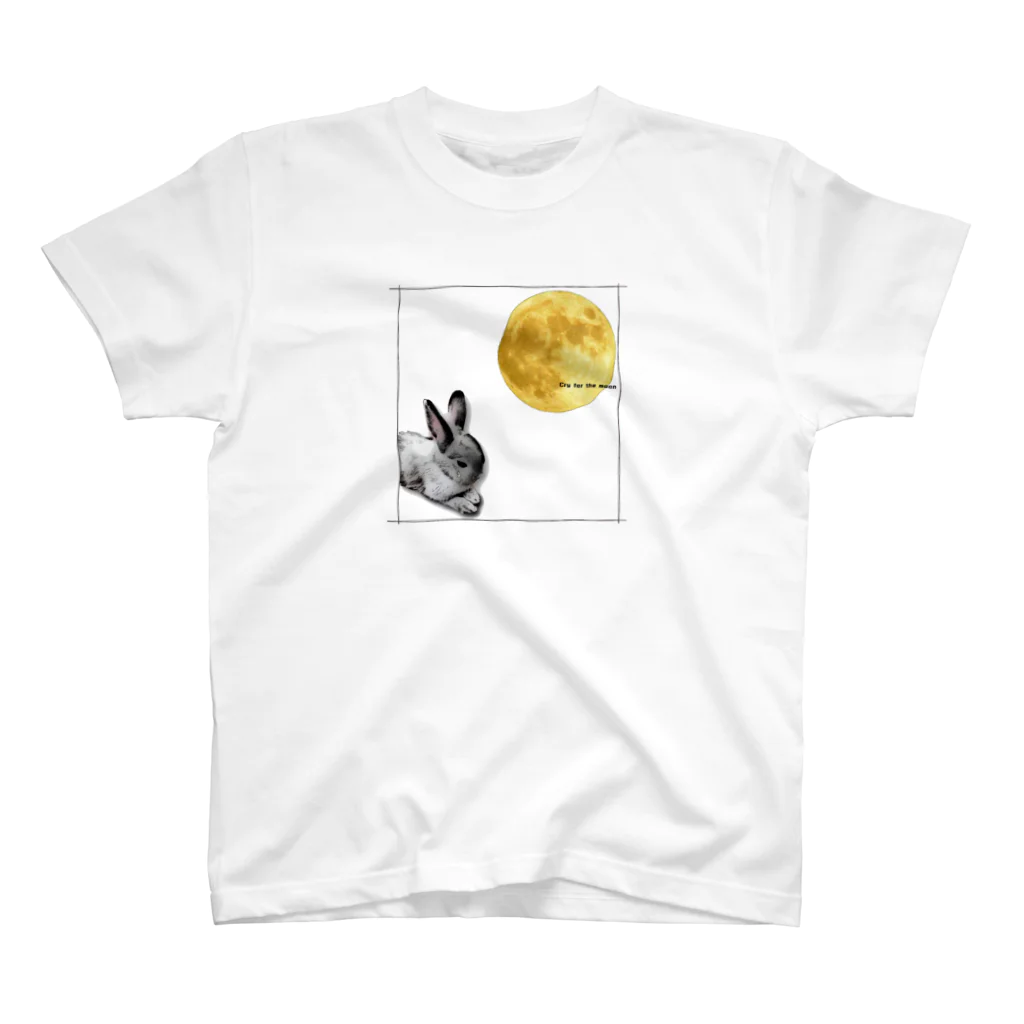 CCC STORES出張所のcry for the moon　Tシャツ　by阿川祐未 スタンダードTシャツ