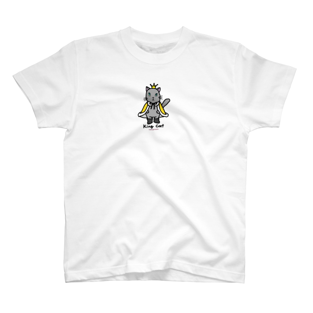 ゆきだるまころころのねこの王様＊黄 Regular Fit T-Shirt