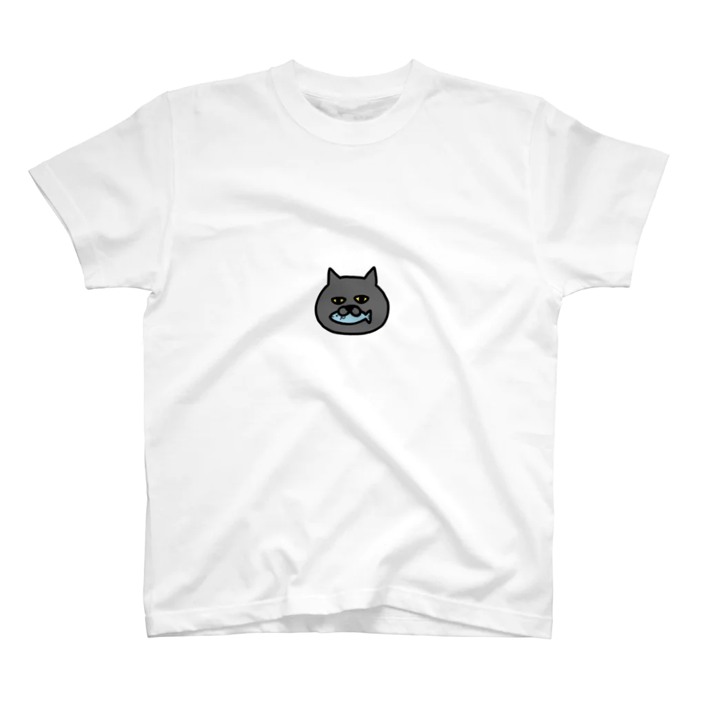 ⸜ _store ⸝ (アンダーバーストア)の目つきの悪い猫 スタンダードTシャツ