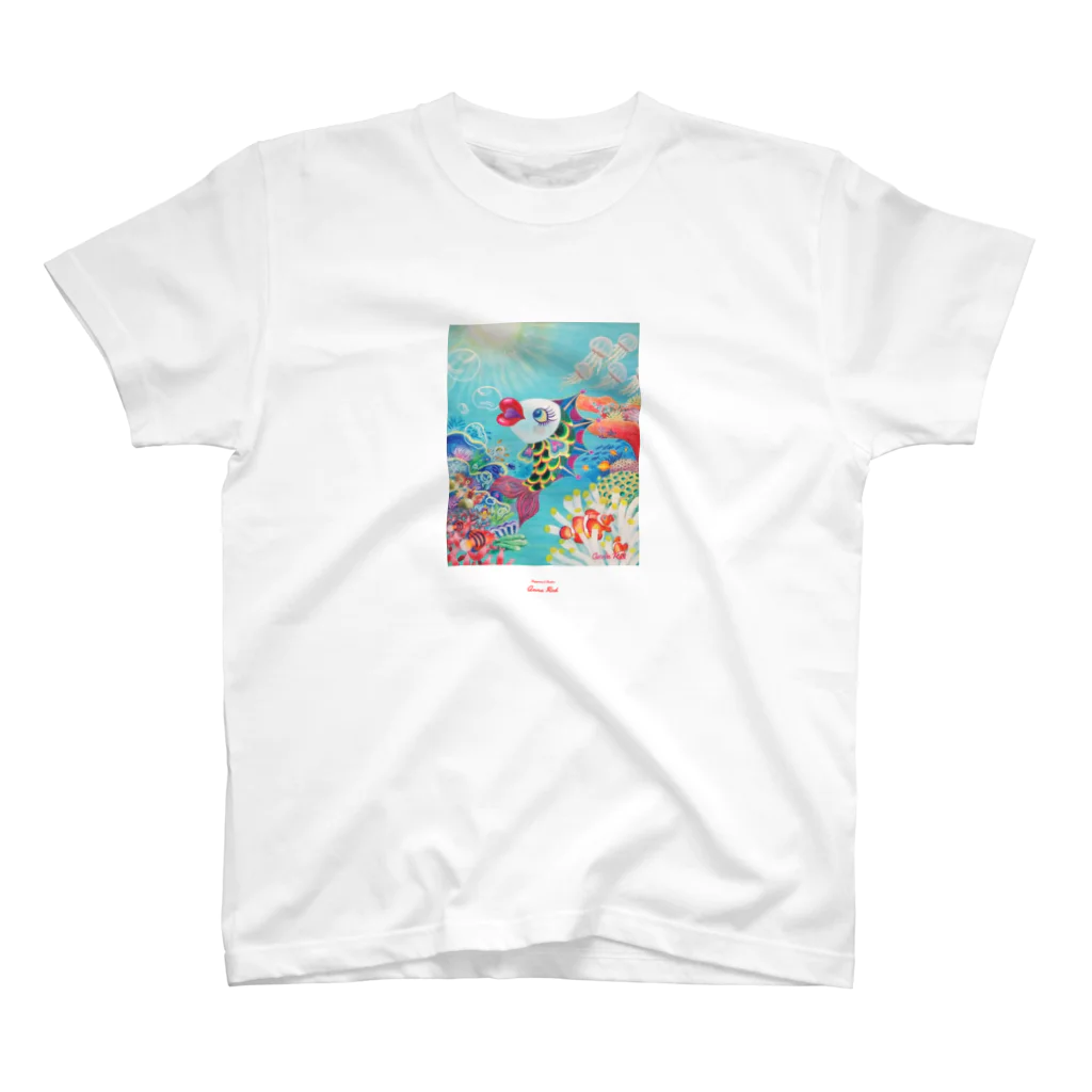 ANNA RED Shop!＠SUZURIのUnder the sea スタンダードTシャツ