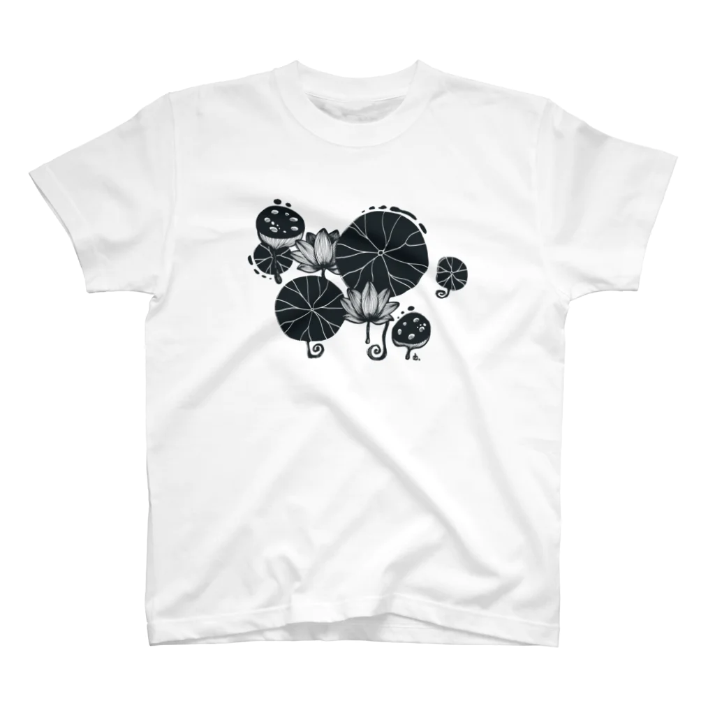 黒箱の蓮 Regular Fit T-Shirt