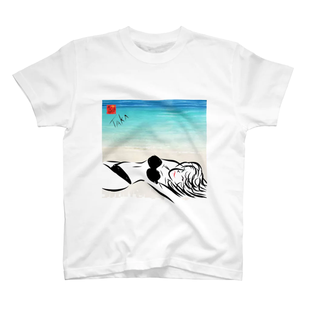 京都の魔雑貨堂のBlack Bikini Lady スタンダードTシャツ