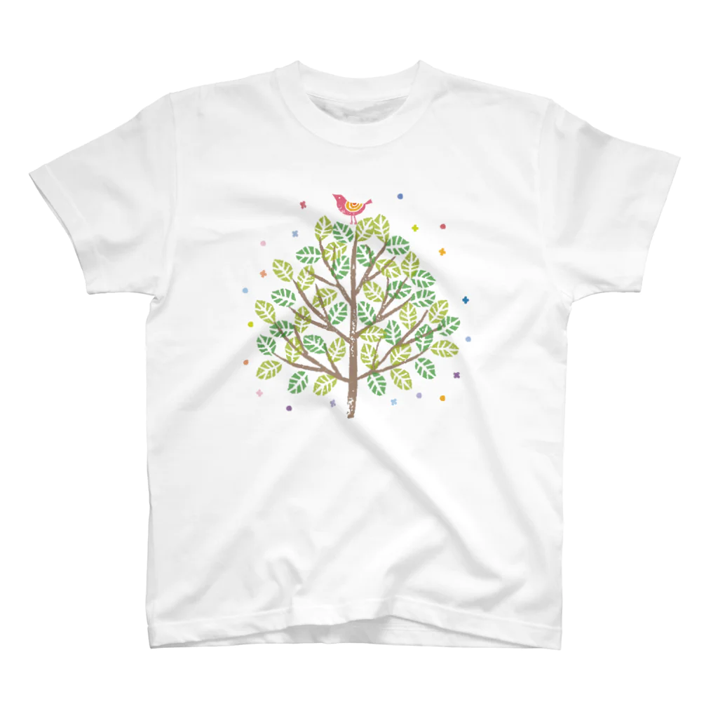 MichWich DesignのTree and Bird Regular Fit T-Shirt