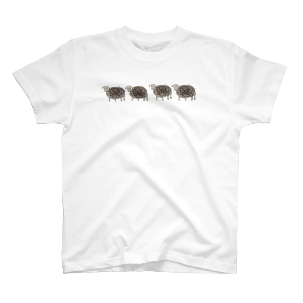 まやしうの4プ（sheep） Regular Fit T-Shirt