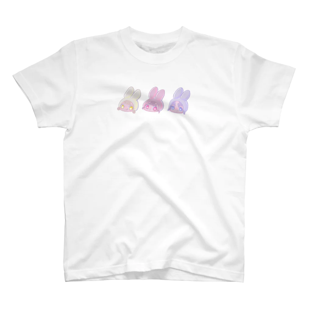 こうさぎ みょんたのうさちゃんズ Regular Fit T-Shirt