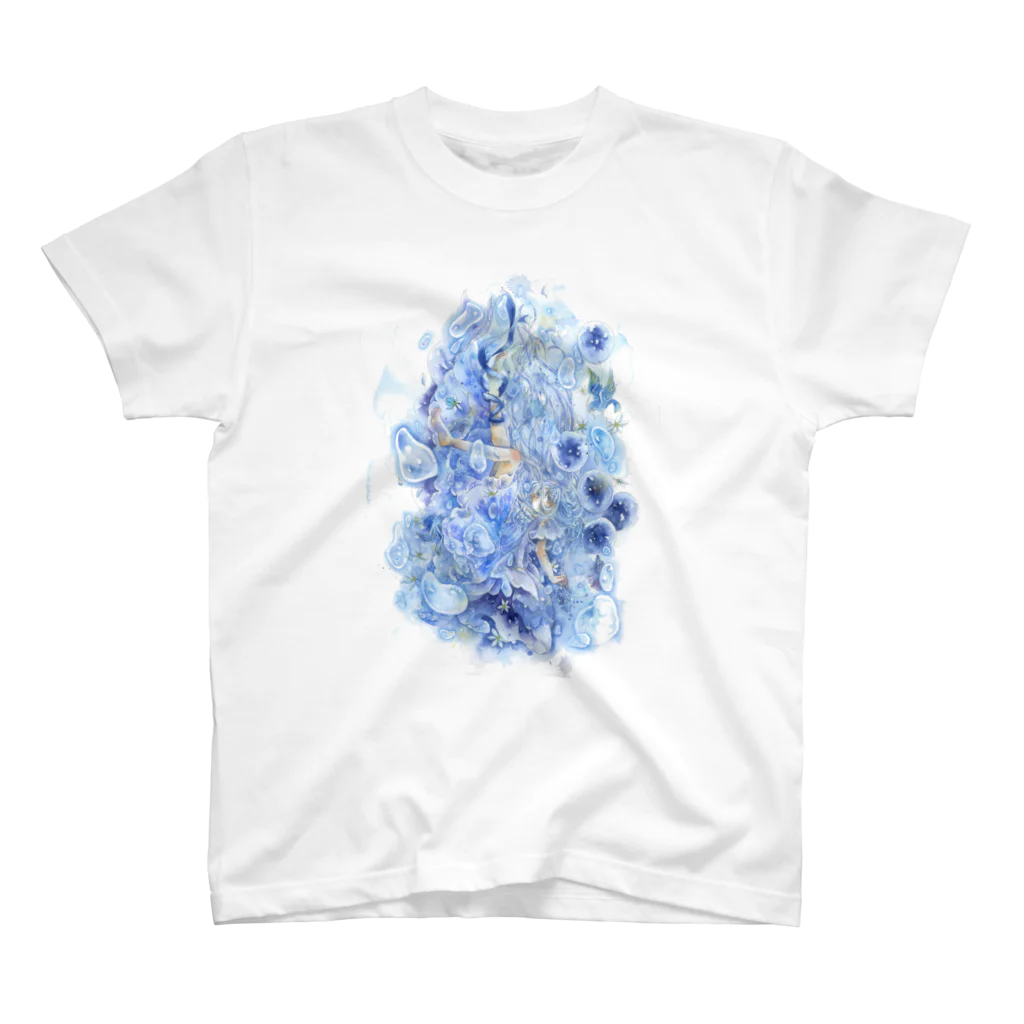 はやとのvague blue Regular Fit T-Shirt