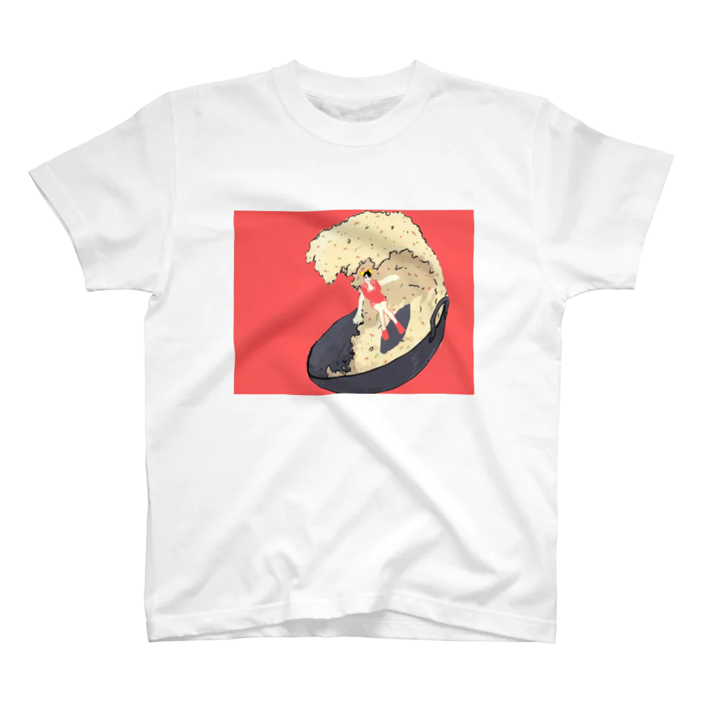 Danke Shoot Coffeeの炒飯衝浪少女2 Regular Fit T-Shirt